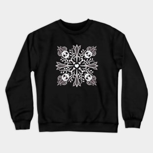 Funny Skulls Cute Goth Crewneck Sweatshirt